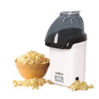Salton - appareil à popcorn Cinema Popper-La chute transparente dirige le maïs dans le bol à servir