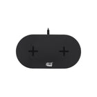 Adesso - chargeur sans fil rapide double 15W Qi -Conception à double bobine permettant la charge simultanée de deux appareils compatibles Qi