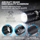 Bell+Howell - Lampes torches tactiques étanches haute luminosité Taclight - Paquet de 3-Compacte et légère: lot de 3 lampes chaque lampe mesure 13,7 cm x 4,1 cm se glisse dans poche, sac ou voiture idéale camping, randonnée, promenade du chien, coupure, dépannage