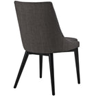 Modway - Viscount Tissu Chaise à manger - Brown-Tissu fin en polyester