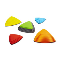 Winther - GONGE Ensemble de pierres de rivière rebondissantes - Lot de 5-Bouncing River Stone peut être utilisé seul pour des activités spéciales d'entraînement moteur, ou avec River Stones.