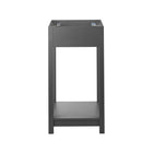 Modway - Altura 24" Armoire de toilette de salle de bain (lavabo non inclus) - Gris-6