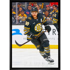David Pastrnak 20x29 sur toile Bruins Action-V - Toile encadree - 22" x 31"-Impression sur toile de qualité supérieure avec bordures enveloppées