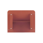 Manhattan Comfort - Ensemble de 2 tables de chevet modernes Ella 100 cm - Terracotta-Garantie limitée du fabricant de 30 jours
