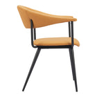 Zuo - Sima Chaise de salle à manger - Brun-Garantie limitée de 3 ans