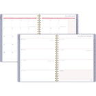 Cambridge - Agenda scolaire hebdomadaire/mensuel 2026-2027 - 11 po H x 9 po l - Tea Rose - bilingue-12 mois de planification académique hebdomadaire/mensuelle
