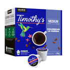 Timothy’s - Capsules K-Cup de café Colombien La Vereda torréfaction moyenne - Paquet de 30-Compatibilité : ce produit peut être utilisé avec les machines à café Keurig