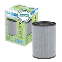 GermGuardian - Filtre de remplacement authentique True HEPA K pour AC9400W-Découvrez la puissance de la filtration d'air HEPA PURE. Les filtres à air HEPA haute efficacité GermGuardian authentiques capturent 99,97 % des particules de poussière, d'allergènes et de fumée de feu de forêt jusqu'à 0,1 micron.
