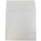 JAM Paper Enveloppes d'invitation carrées métalliques 6 x 6 po - Stardream Silver - paquet de 25-Quantité : 25 /paquet