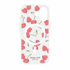 Kate Spade - Étui Protective MagSafe Cherry Dot pour iPhone 17 - Cerise-La coque rigide co-moulée et le pare-chocs résistant aux chocs offrent une protection durable