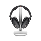 HP - Casque stéréo sans fil Bluetooth à réduction de bruit Poly Voyager Surround 85-Donnez le meilleur de vous-même là où vous travaillez grâce aux 6 microphones intégrés pour un son clair sans bruit, dans un design sans perche.