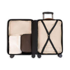 Bugatti - Valise de cabine à coque rigide 21.50po de la collection Cannes - Mauve-Poignée télescopique avec système de verrouillage à plusieurs niveaux