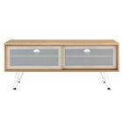 Modway - Nomad 47 po Meuble TV, Chêne-Pieds en épingle à cheveux
