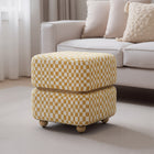 Zuo - Haki Pouf - Multicolore-Couleur du mobilier : Jaune