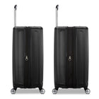 Samsonite - Quest-X Spinner Moyen Extensible - 27.5 po - Noir-Le panneau de séparation et les sangles croisées aident à fixer vos effets personnels