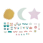 Manhattan Toy - Ensemble magnétique de 44 pièces pour créer des visages à emporter-Favorise l'apprentissage socio-émotionnel par l'identification des expressions faciales