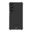 AXS - PROShield Plus etui transparent teste contre les chutes pour Samsung Galaxy S23+ - Noir-Protection anti-UV pour afficher clairement le design original de votre cellulaire