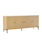 Manhattan Comfort - Magnolia 70,9 po Buffet Moderne - Chêne Naturel-Recommandé pour un téléviseur jusqu'à 65 pouces
