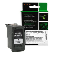 CIG - Cartouche d’encre 5204B001 Canon PG-240XXL remise à neuf - rendement très élevé - noir- Les cartouches d'imprimante remanufacturées Clover sont conçues pour égaler ou surpasser la qualité d'impression, le rendement et la fiabilité des cartouches Canon.