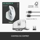 Logitech MX Master 3S - Souris Performante Sans Fil avec Défilement Ultra-Rapide - Blanc-10