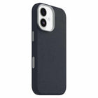 OtterBox - Étui Symmetry Cactus Leather MagSafe avec Contrôle de la Caméra pour iPhone 17 - Bleu Riverside-Fabriqué avec un substitut de cuir à base de cactus éthique, beau et durable par Desserto