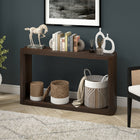 Hudson&Canal - Console Kellan 52" L - Brun aulne-Nettoyer avec un chiffon doux et sec, sans produits chimiques agressifs ni produits de nettoyage abrasifs