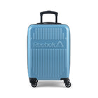 Reebok - Valise de cabine à coque rigide 21.50po Airball - Bleu Perle-Poignée télescopique ergonomique offrant confort et durabilité, avec réglage multi-positions