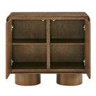 Modway - Lumo 2 portes Bois Armoire d’accent - Noyer-9