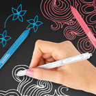 Paper Mate - Stylos brillants InkJoy Rétractable - pointe moyenne (0,7mm) - couleurs assorties - 10 unités-8