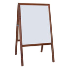 Flipside - Chevalet de présentation teinté avec tableau noir blanc effaçable à sec/tableau noir - 107 x 61 cm-Se replie à plat pour un rangement facile
