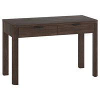 Hudson&Canal - Bureau Lonsdale 48'' - Brun aulne-Un design contemporain moderne pour votre bureau à domicile, votre coin cuisine, votre bureau et plus encore