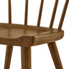 Modway - Sutter Fauteuil d’appoint de salle à manger Ensemble de 2 - Noyer-10