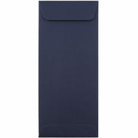 JAM Paper Enveloppes à ouverture au sommet avec fermeture gommée, 4 1/8 x 9 1/2 po, bleu marine, 1000/paquet-Bleu marine