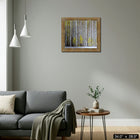 Frameworth - Christopher Burket Aspen Grove - impression d'art encadree - 34 po l x 28 po H-Encadre de facon professionnelle dans un cadre en bois avec une finition classique
