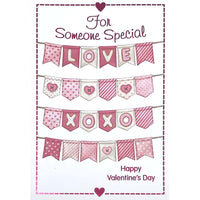 Mill Brook Studio - Cartes De Souhaits De La Saint-Valentin / Enveloppes - 5-3/8 po x 7-3/4 po - Pour une personne spéciale - Paquet de 18-Cartes de souhaits qualité boutique
