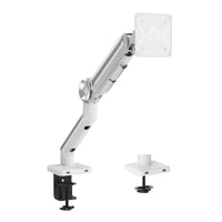 ShoppingAll - Support de moniteur simple robuste pour écrans de 13 à 35 po - Blanc-Prend en charge un écran compatible VESA jusqu'à 35 po pesant 26,5 lb ou moins