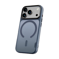 TUFF8 - Étui GlideGuard Mag Bleu iPhone 17 Pro-Protection contre les chutes de niveau militaire : protège votre téléphone de l’usure quotidienne