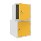 Ceha Canada - Caisson-casier cubique de 15 po - Jaune-COMPLÈTEMENT SOUDÉ ET ASSEMBLÉ : Arrive prêt à l'emploi, vous faisant gagner du temps et des efforts, tout en offrant une construction robuste pour une utilisation durable