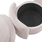 Modway - Nebula Velours Performance Rembourré Ottoman - Rose-10