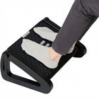 ShoppingAll - Repose-pieds sous le bureau pour le bureau avec rouleau de massage, réglage de l’angle sur 6 niveaux - noir-6