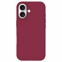 Blu Element - Étui Silicone MagSafe pour iPhone 17 - Canneberge-Niveau de protection - 300 chutes à 10 pieds