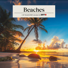 DateWorks - 2026 Mini Calendrier Mural 16 Mois - 7 po x 7 po - Des Plages - Anglais -7,00" x 7,00"