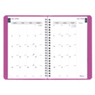 Blueline - Agenda Scolaire Hebdomadaire/Mensuel - 8 po H x 5 po l - Couleurs Assorties - Bilingue-Dates juliennes