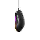 SteelSeries - Souris de jeu filaire Rival 3 Gen2 - Noire-Patins 100% PTFE - Une glisse parfaite sur toutes les surfaces