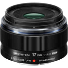 OM SYSTEM - Objectif M.Zuiko Digital 17mm f/1.8 II-F1.8 Performances en basse lumière et magnifique bokeh d’arrière-plan