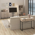 HOMCOM - Buffet moderne 31,5 po L - naturel-Conception anti-basculement pour plus de sécurité 