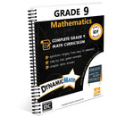 Dynamic Math - Cahier d'exercices, Manitoba, 9e année-Le classeur contient des instructions, des exemples et des questions pratiques