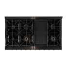 Kucht - 48 po Série KXD Cuisinière double énergie Propane - Gemstone-Égalant la puissance des cuisines professionnelles, ce modèle haut de gamme comprend deux fours séparés : un four de convection de 30 po avec deux éléments de cuisson de 3000 W (base) et 850 W (haut), un gril de 3500 W (haut), et un four de 18 po muni d’un élément de cuisson de 2500 W (base) — assez d’espace pour préparer un véritable festin, avec de la place en surplus