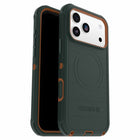 OtterBox - Étui Defender Pro MagSafe avec Contrôle de la Caméra pour iPhone 17 Pro Max - Coopersmith Vert-Construction robuste mais fine avec des bords en caoutchouc adhérents pour un transport sécurisé et une absorption des chocs