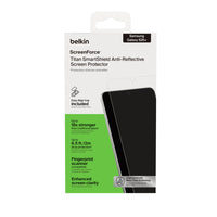 Belkin - Protection d'écran antireflet ScreenForce Titan SmartShield pour Samsung Galaxy S26+-Compatibilité avec le Samsung Galaxy S26+